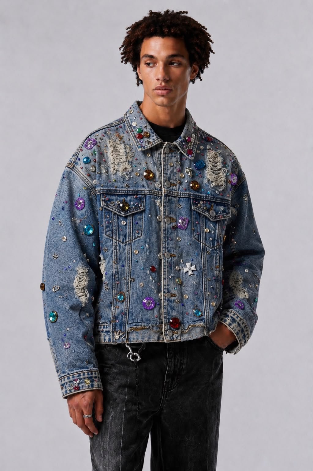 Galaxy Drip Handmade Jacket
