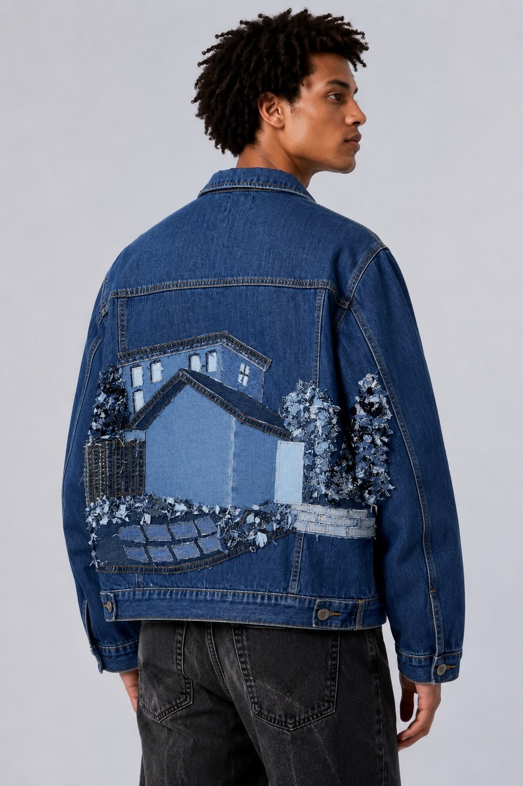 Denim Architecture Handmade Jacket - Image 2