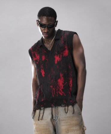 Blood Rush Knit Vest
