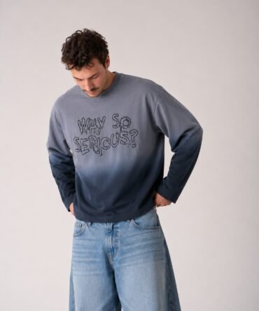 Why So Serious Embroidry Tee