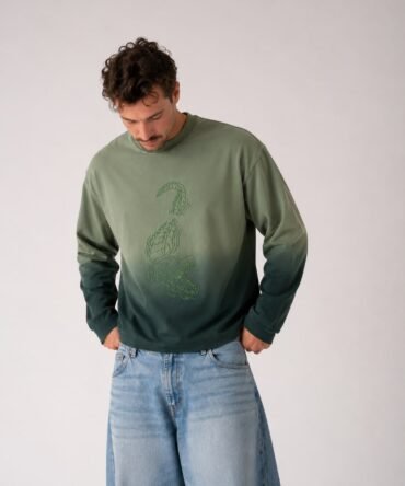 Crocodile Code Embroidry Tee